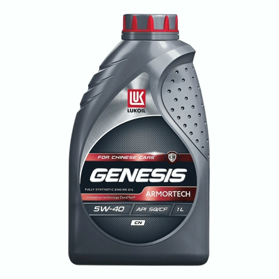 Моторное масло Лукойл GENESIS ARMORTECH CN, 5W-40, 1 л, синтетика