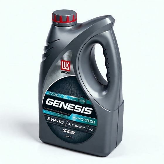 Моторное масло Лукойл GENESIS ARMORTECH Diesel, 5W-40, 4 л, синтетика
