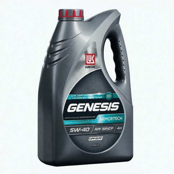 Моторное масло Лукойл GENESIS ARMORTECH Diesel, 5W-40, 4 л, синтетика
