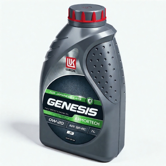Моторное масло Лукойл GENESIS ARMORTECH JP, 0W-20, 4 л, синтетика