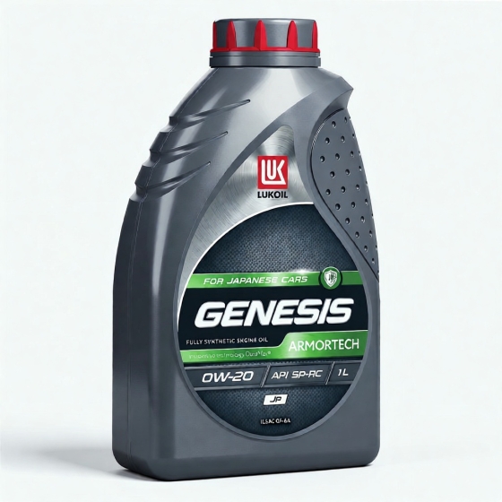 Моторное масло Лукойл GENESIS ARMORTECH JP, 0W-20, 4 л, синтетика