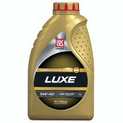 Моторное масло Лукойл Люкс SL/CF, 5W-40, 1 л, полусинтетика