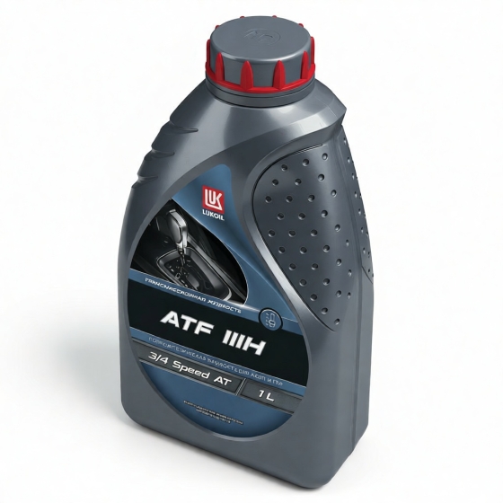 Трансмиссионное масло Лукойл ATF IIIH, 1 л, минеральное