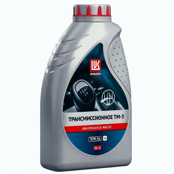 Трансмиссионное масло Лукойл ТМ5 GL-5, SAE 90, 55 л, минеральное