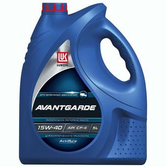 Грузовое масло Лукойл Авангард 15W-40 CF-4/SG, 20 л полусинтетика