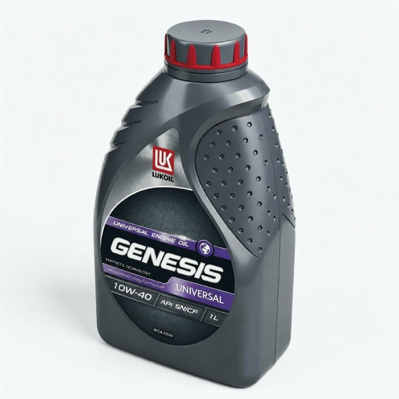 Моторное масло Лукойл GENESIS Universal, 10W-40, 4 л, полусинтетика