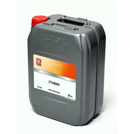Компрессорное масло ЛУКОЙЛ СТАБИО PLUS ISO 46, 20 л, минеральное