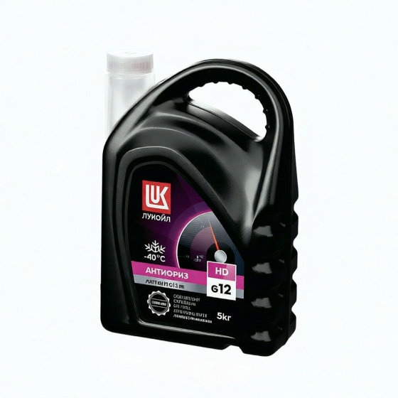 Автожидкость Лукойл Антифриз HD G-12 К, 5 кг
