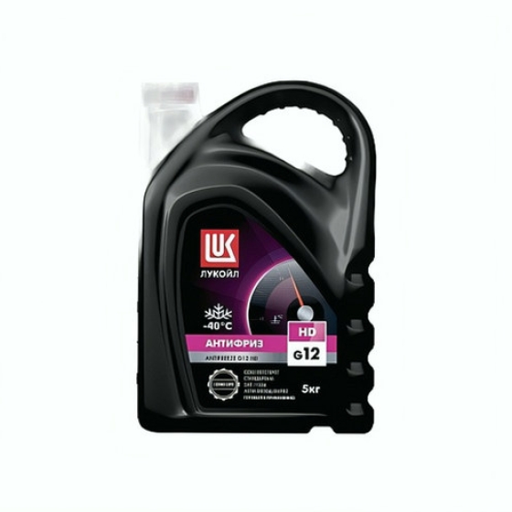 Автожидкость Лукойл Антифриз HD G-12 К, 5 кг