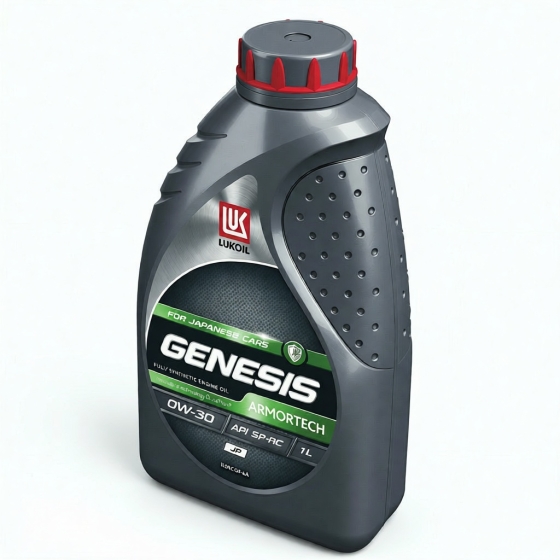 Моторное масло Лукойл GENESIS ARMORTECH JP, 0W-30, 4 л, синтетика