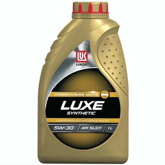 Моторное масло Лукойл Люкс SL/CF, 5W-30, 1 л, синтетика