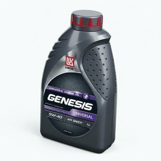 Моторное масло Лукойл GENESIS Universal, 5W-40, 4 л, полусинтетика