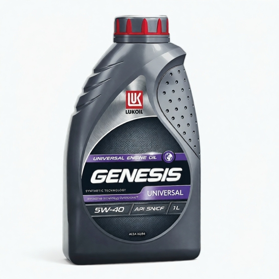 Моторное масло Лукойл GENESIS Universal, 5W-40, 4 л, полусинтетика
