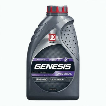 Моторное масло Лукойл GENESIS Universal, 5W-40, 4 л, полусинтетика