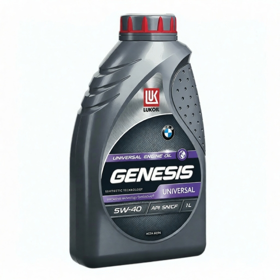 Моторное масло Лукойл GENESIS Universal, 5W-40, 1 л, полусинтетика