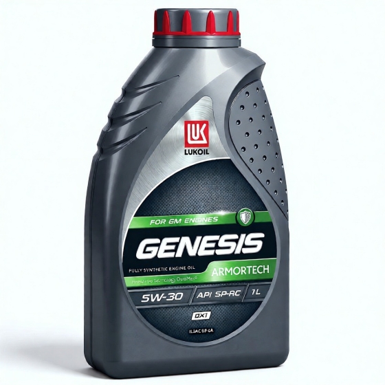 Моторное масло Лукойл GENESIS ARMORTECH DX1, 5W-30, 4 л, синтетика