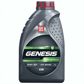 Моторное масло Лукойл GENESIS ARMORTECH DX1, 5W-30, 4 л, синтетика