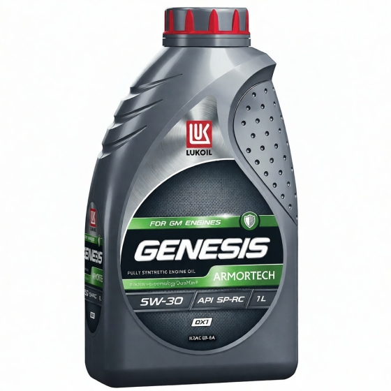 Моторное масло Лукойл GENESIS ARMORTECH DX1, 5W-30, 1 л, синтетика