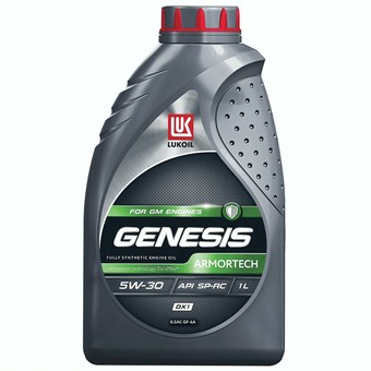 Моторное масло Лукойл GENESIS ARMORTECH DX1, 5W-30, 1 л, синтетика