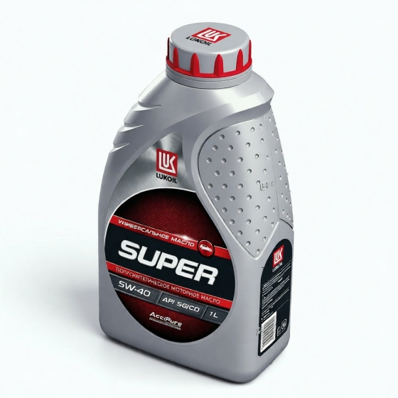 Моторное масло Лукойл Супер SG/CD, 5W-40, 50 л, полусинтетика