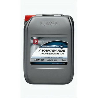 Грузовое масло Лукойл Авангард Профессионал LA 15W-40 CJ-4, 20 л