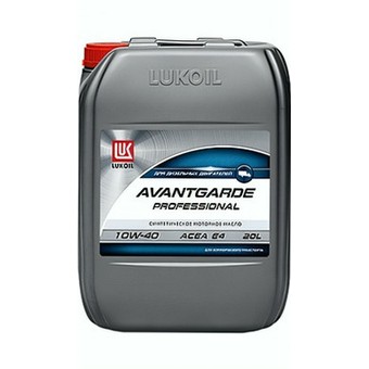 Грузовое масло Лукойл Авангард Профессионал 10W40 синт., 20 л