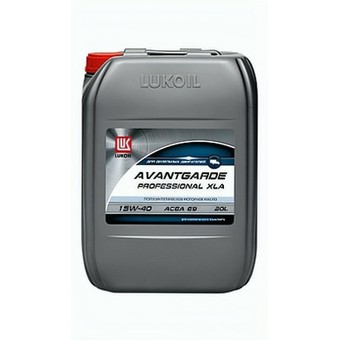 Грузовое масло Лукойл Авангард Профессионал XLA 15W-40, 20 л