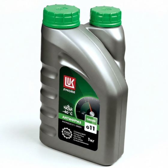 Автожидкость Лукойл Антифриз G-11 GREEN, 20 кг