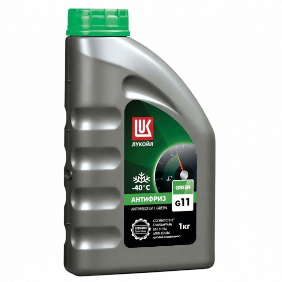 Автожидкость Лукойл Антифриз G-11 GREEN, 20 кг