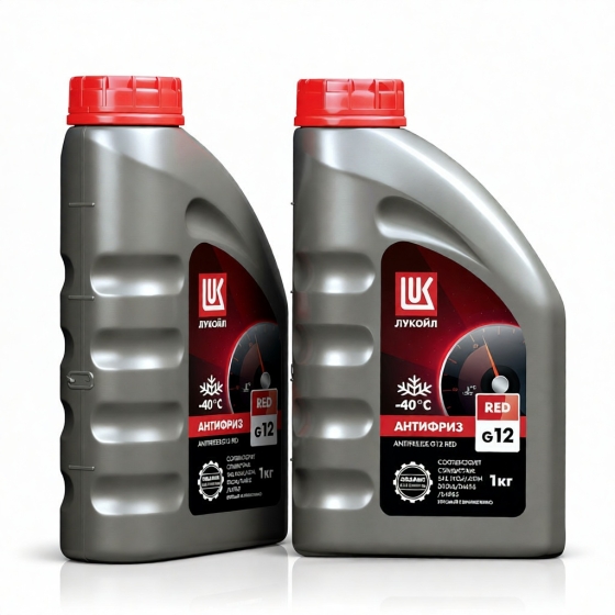 Автожидкость Лукойл Антифриз G-12 RED, 10 кг