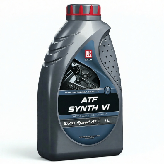 Трансмиссионное масло Лукойл ATF SYNTH VI, 4 л, синтетика