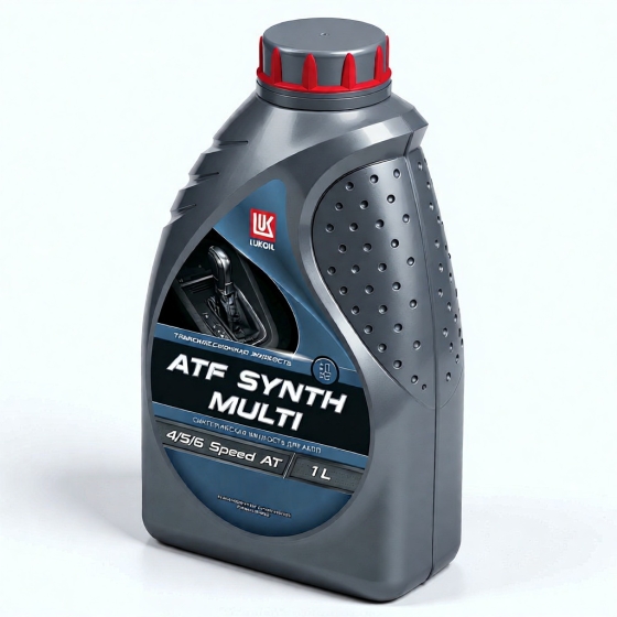 Трансмиссионное масло Лукойл ATF SYNTH MULTI, 1 л, синтетика