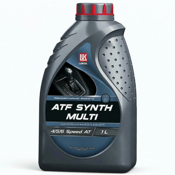 Трансмиссионное масло Лукойл ATF SYNTH MULTI, 1 л, синтетика
