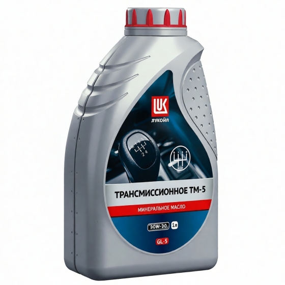 Трансмиссионное масло Лукойл ТМ5 GL-5, SAE 90, 20 л, минеральное