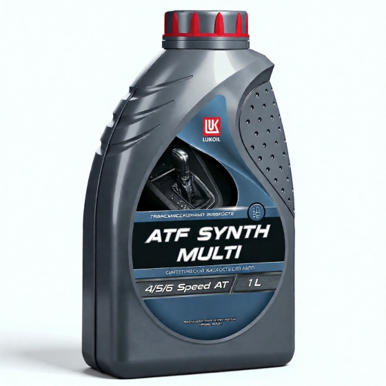 Трансмиссионное масло Лукойл ATF SYNTH MULTI, 4 л, синтетика