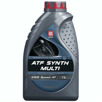 Трансмиссионное масло Лукойл ATF SYNTH MULTI, 4 л, синтетика