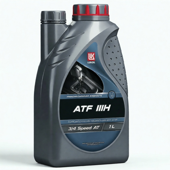 Трансмиссионное масло Лукойл ATF IIIH, 20 л, минеральное