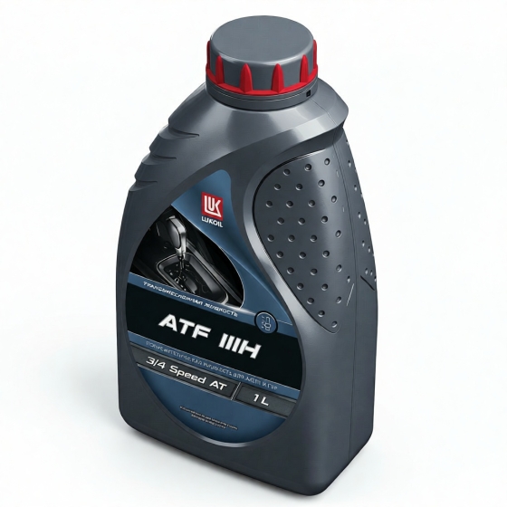 Трансмиссионное масло Лукойл ATF IIIH, 4 л, минеральное