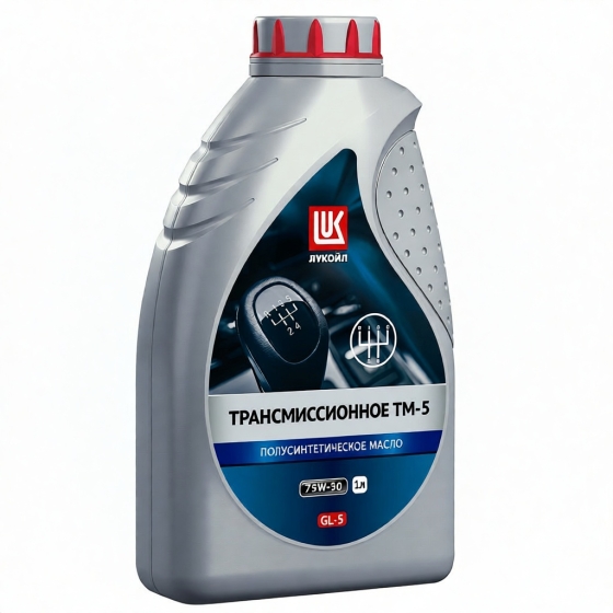 Трансмиссионное масло Лукойл ТМ5 GL-5, 75W-90, 50 л, минеральное