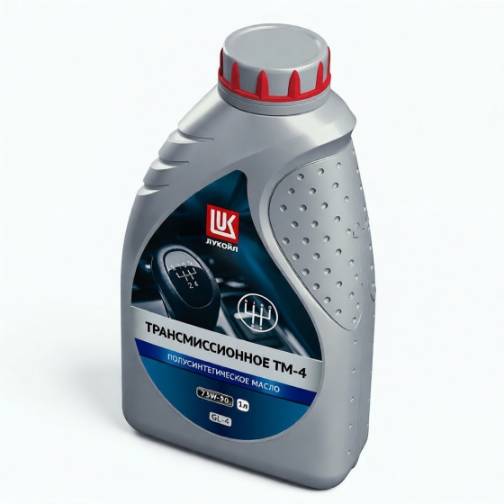 Трансмиссионное масло Лукойл ТМ4 GL-4, 75W-90, 49 л, полусинтетика