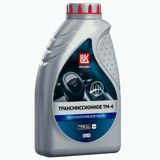 Трансмиссионное масло Лукойл ТМ4 GL-4, 75W-90, 49 л, полусинтетика