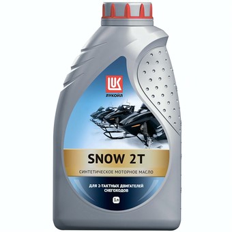 Моторное масло Лукойл SNOW 2T, VI 146, 1 л, минеральное