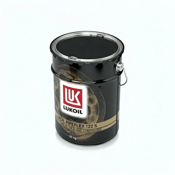 Индустриальное масло ЛУКОЙЛ ПАЙПФЛЕКС NLGI 2, 20 л, минеральное