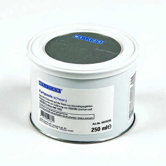 Цветная паста WEICON черная, 250 гр