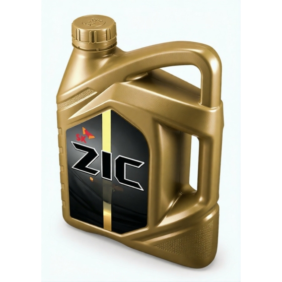 Моторное масло ZIC TOP, 5W-40, 4 л, синтетика