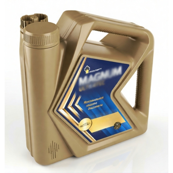 Моторное масло Роснефть Magnum Coldtec, 5W-30, 5 л, синтетика