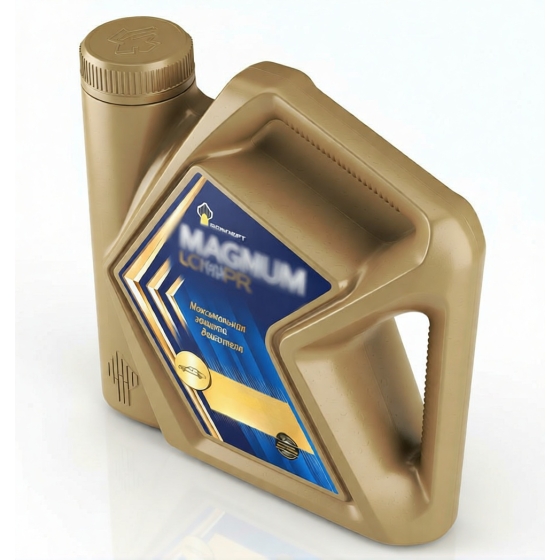 Моторное масло Роснефть Magnum, 10W-40, 4 л, синтетика