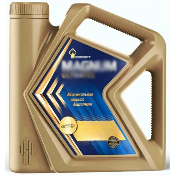 Моторное масло Роснефть Magnum, 10W-40, 4 л, синтетика
