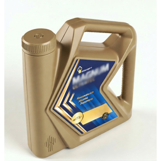 Моторное масло Роснефть Magnum Coldtec, 5W-40, 4 л, синтетика