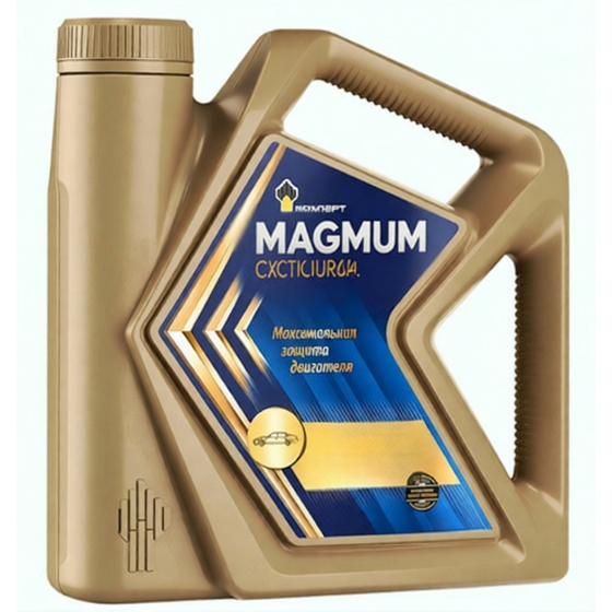Моторное масло Роснефть Magnum Coldtec, 5W-40, 4 л, синтетика